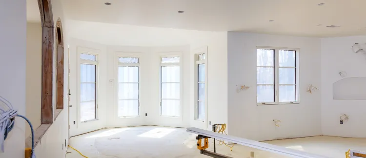 Complete home remodeling in Los Angeles showing open concept layout transformation, natural light upgrades, and full interior renovation